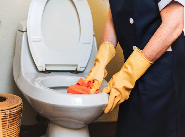 Th&ocirc;ng bồn cầu bằng muối dựa v&agrave;o t&iacute;nh chất ho&aacute; học của muối