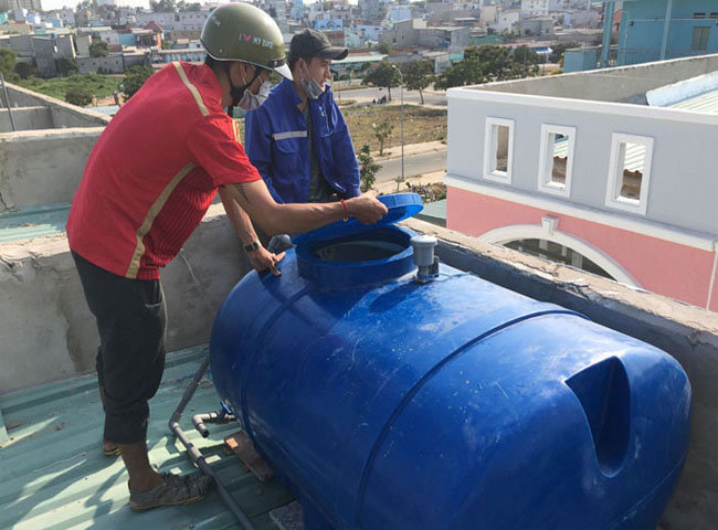 Quy trình vệ sinh bồn nước Quận 9 chuyên nghiệp