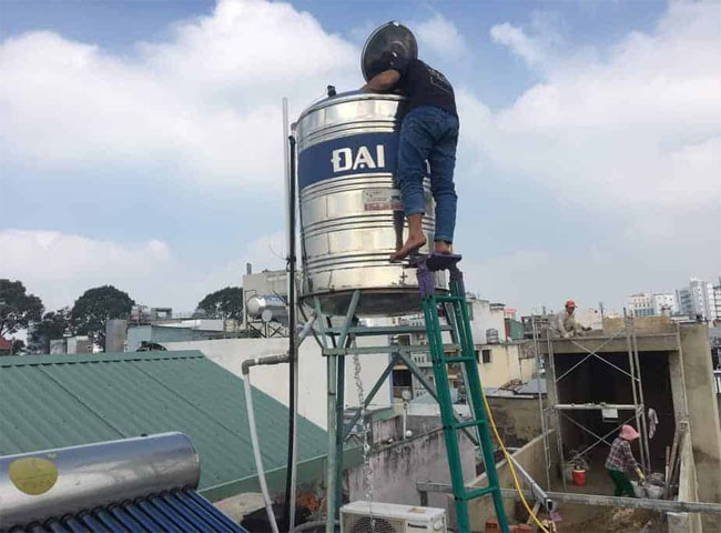 Dịch vụ vệ sinh bồn nước Quận 9 uy tín